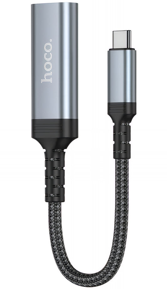 Audio- og videoadapter USB-C - HDMI HOCO UA43A, Grå