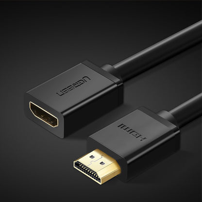 UGREEN HD107 forlengelseskabel, HDMI - HDMI, 4K, 2m, Svart