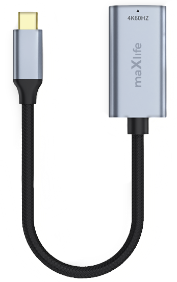 Audio- og videoadapter USB-C - HDMI MaXlife MXHC-01, Grå
