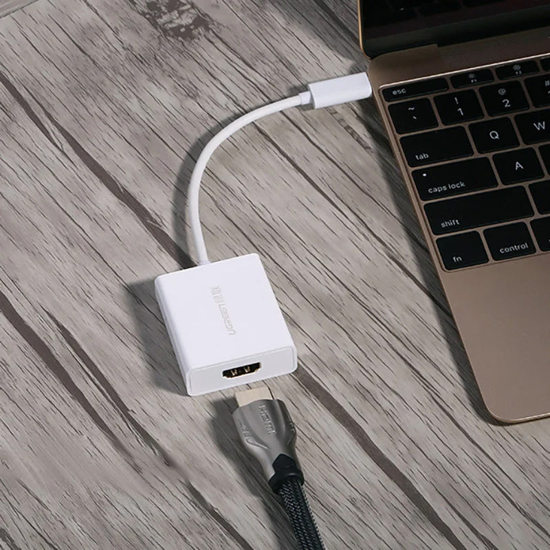 Audio- og videoadapter USB-C - HDMI UGREEN, Hvit