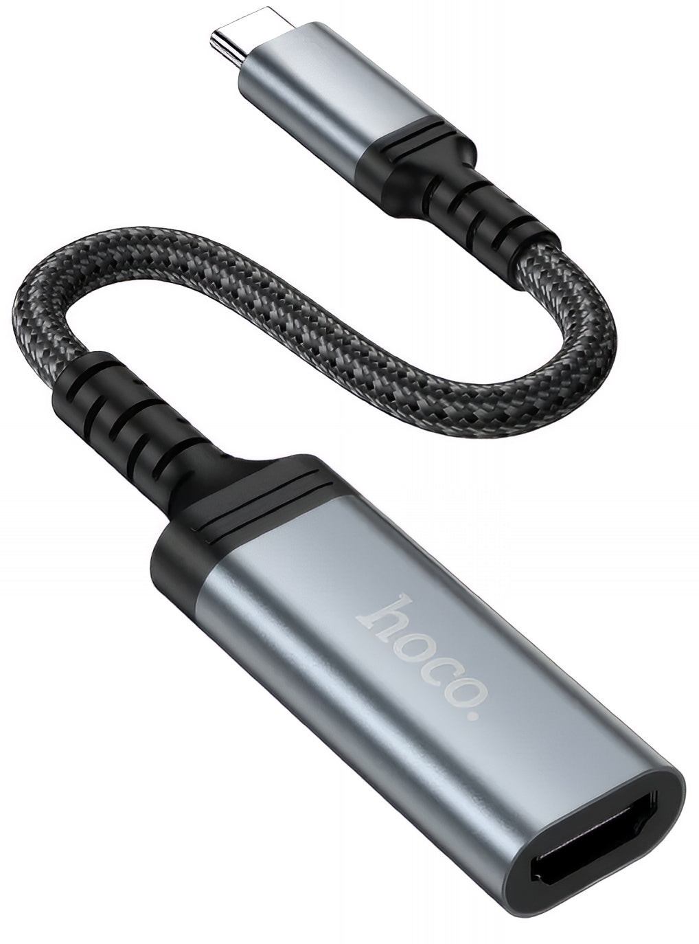 Audio- og videoadapter USB-C - HDMI HOCO UA43A, Grå