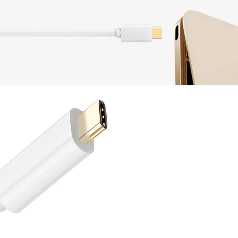 Audio- og videoadapter USB-C - HDMI UGREEN, Hvit