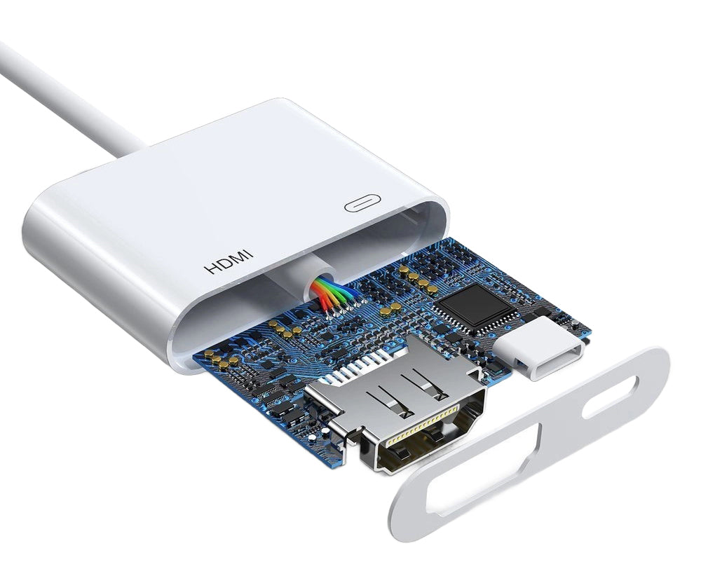 Audio- og videoadapter Lightning - HDMI / Lightning Joyroom S-H141, Hvit