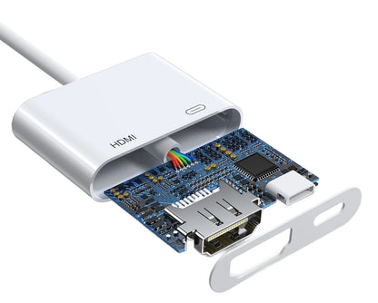 Audio- og videoadapter Lightning - HDMI / Lightning Joyroom S-H141, Hvit