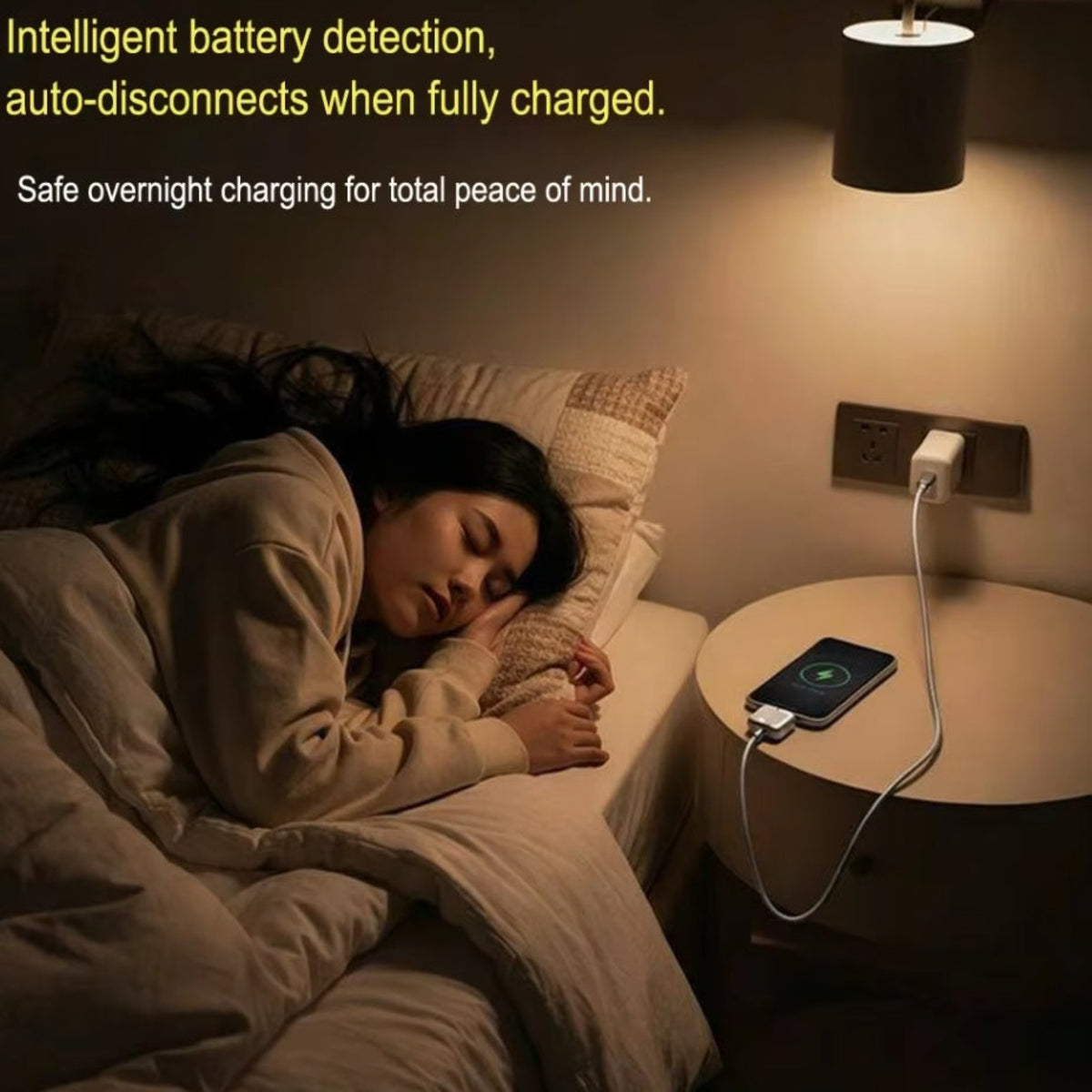 Forward KH-51 USB-C Auto Disconnect Adapter for Power Supply with Automatic Disconnection and Battery Protection, Sølv