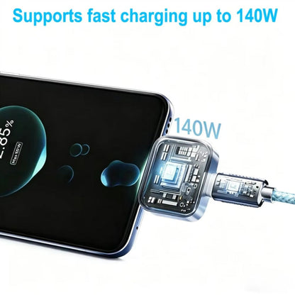 Forward KH-51 USB-C Auto Disconnect Adapter for Power Supply with Automatic Disconnection and Battery Protection, Sølv