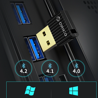 Orico BTA-53 USB Bluetooth-adapter, svart
