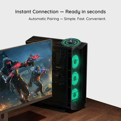 Bluetooth USB-adapter Techsuit BlueJet A20, Svart