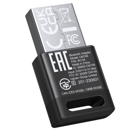 Bluetooth USB-adapter UGREEN CM748 (45134), Svart