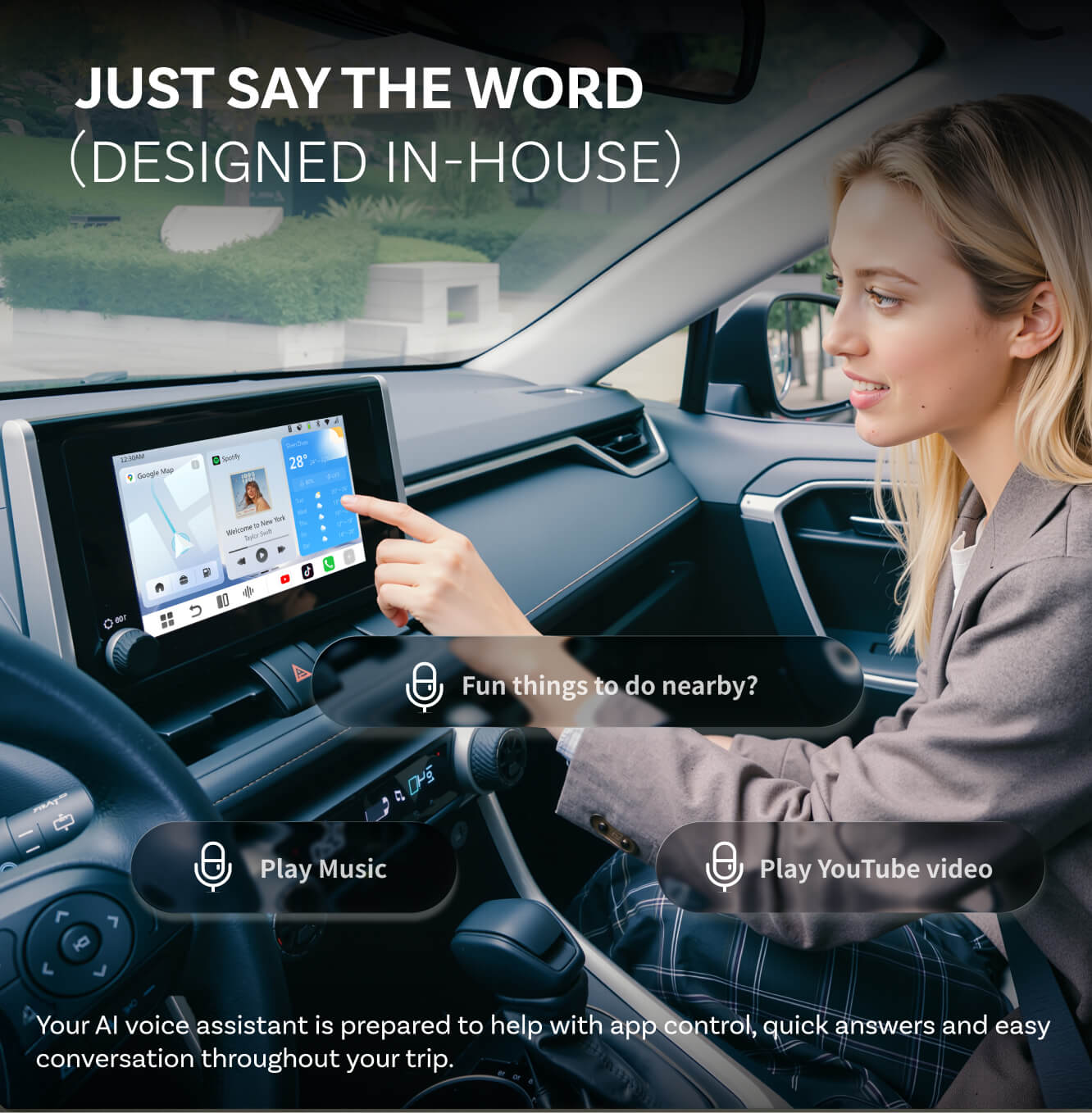 Trådløs Carplay / Android Auto-adapter Ottocast OttoAibox P3 Pro for Apple iPhone / Android-serien PCS61-T