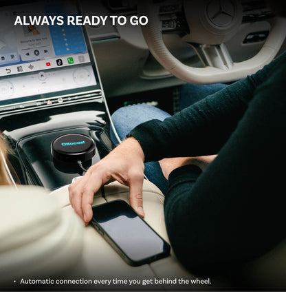 Carplay / Android Auto trådløs adapter Ottocast OttoAibox P3 Pro for Apple iPhone / Android-serien, Reseglet PCS61-T