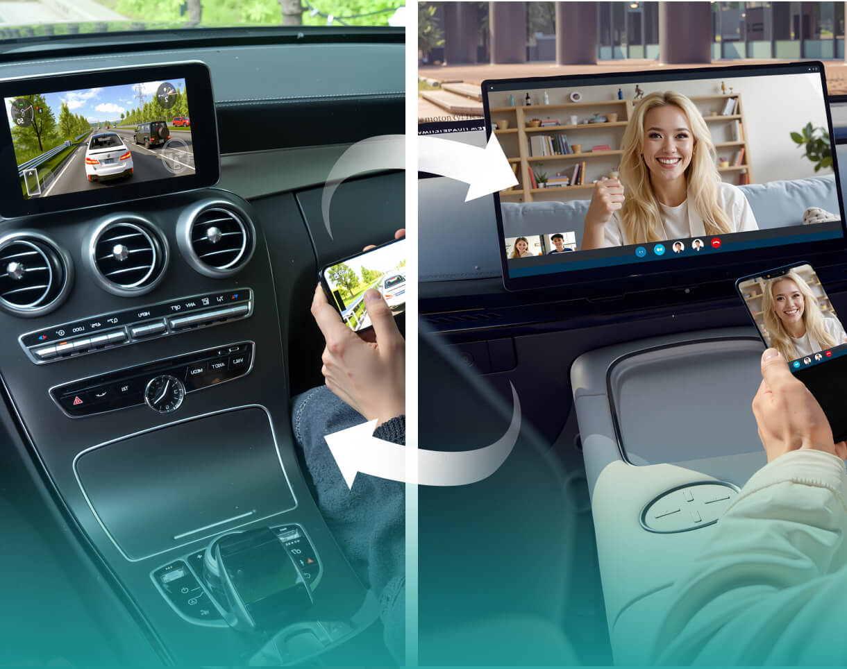 Trådløs Carplay / Android Auto-adapter Ottocast OttoAibox P3 Pro for Apple iPhone / Android-serien PCS61-T