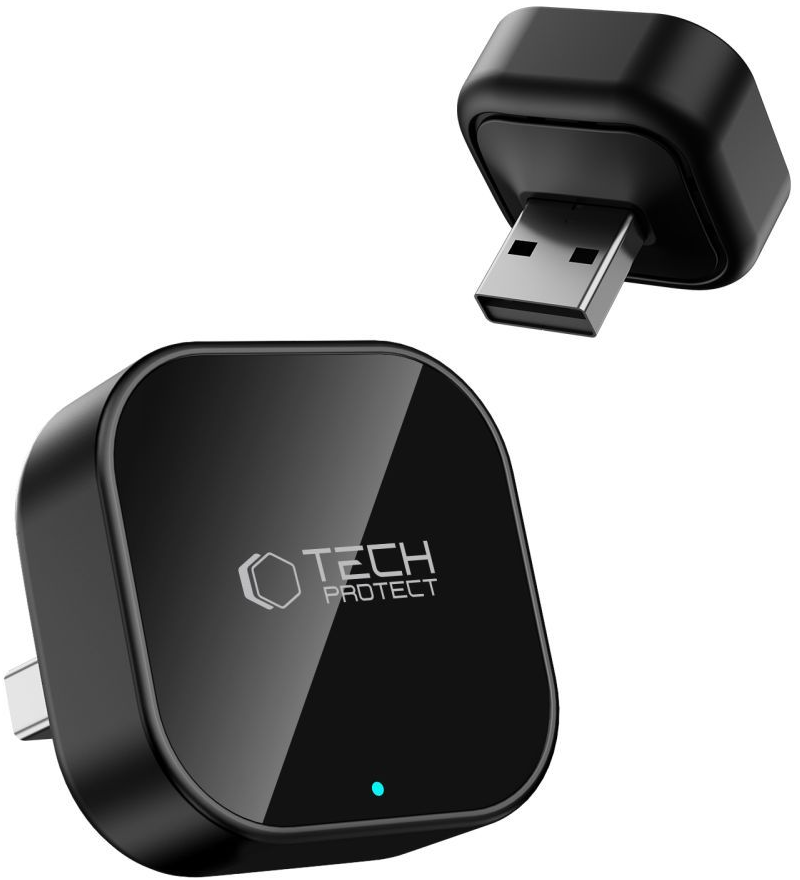 Trådløs Carplay / Android Auto-adapter Tech-Protect UltraBoost CA01 for Apple iPhone / Android-serien