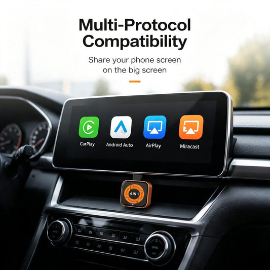 Trådløs Carplay / Android Auto-adapter Carlinkit Mini Ultra6 for Apple iPhone / Android-serien