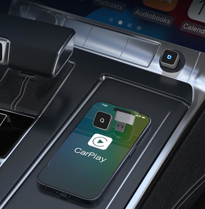 Carplay / Android Auto trådløs adapter Ottocast Mini Cube Style B for Apple iPhone / Android Series CP88-T2