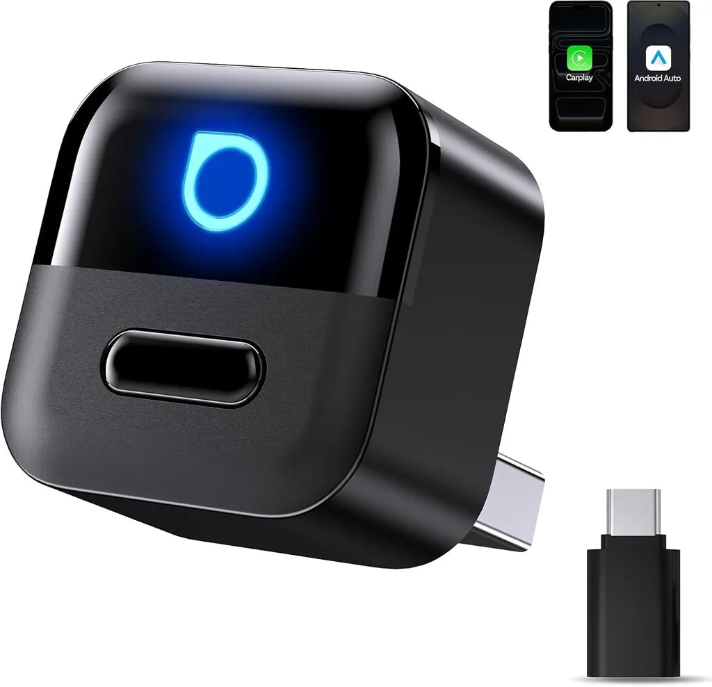 Trådløs Carplay / Android Auto-adapter Ottocast Mini Pico Style A for Apple iPhone / Android-serien CA525-T