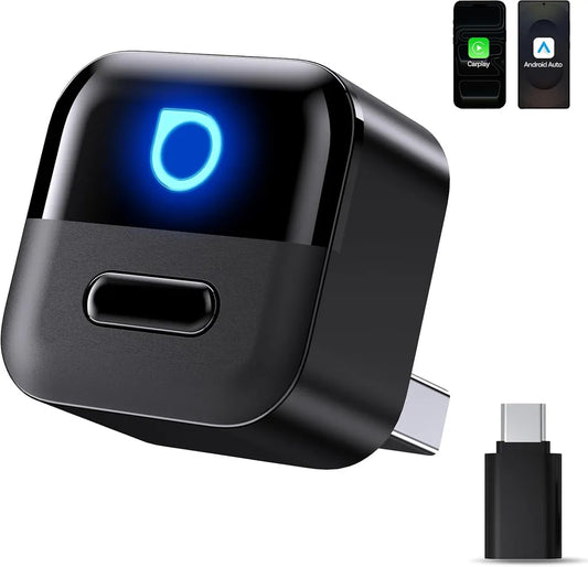 Trådløs Carplay / Android Auto-adapter Ottocast Mini Pico Style A for Apple iPhone / Android-serien CA525-T