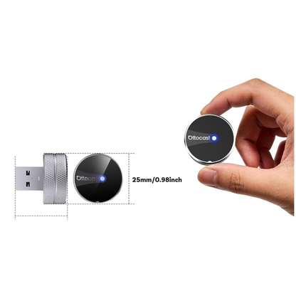 Trådløs Carplay / Android Auto-adapter Ottocast Mini Slim Tube for Apple iPhone / Android-serien CP88-T4