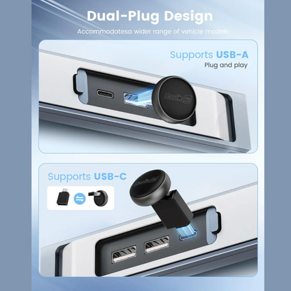 Carplay / Android Auto trådløs adapter Carlinkit Mini Ultra3 for Apple iPhone / Android-serien