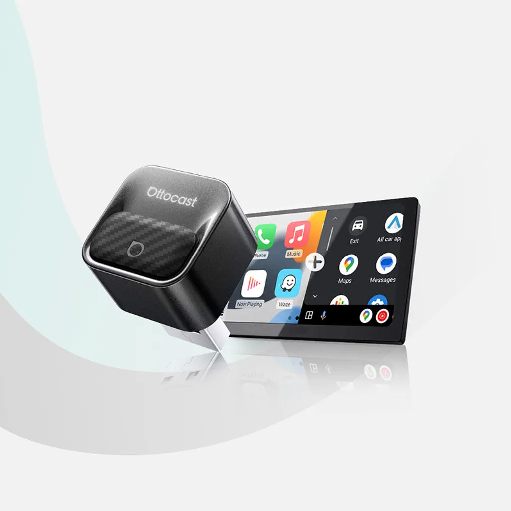 Trådløs Carplay / Android Auto-adapter Ottocast Mini Pico Style B for Apple iPhone / Android-serien CA525-T3