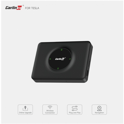 Carplay / Android Auto trådløs adapter Carlinkit kompatibel med Tesla Model 3 / X / Y / S for Apple iPhone / Android-serien CPC200-T2C