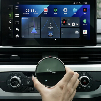 Carplay / Android Auto trådløs adapter Ottocast OttoAibox P3 Lite for Apple iPhone / Android-serien