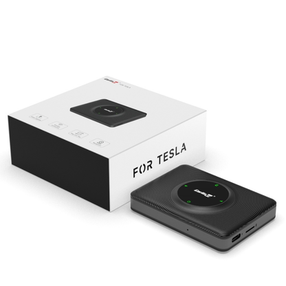Carplay / Android Auto trådløs adapter Carlinkit kompatibel med Tesla Model 3 / X / Y / S for Apple iPhone / Android-serien CPC200-T2C