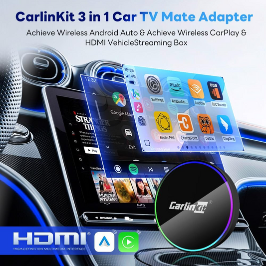 Carplay / Android Auto trådløs adapter Carlinkit HD2CP Pro for Apple iPhone / Android-serien