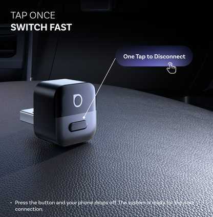 Trådløs Carplay / Android Auto-adapter Ottocast Mini Pico Style A for Apple iPhone / Android-serien CA525-T