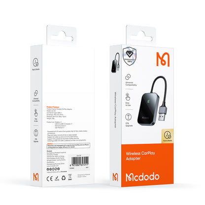 Trådløs Carplay-adapter McDodo CA-7210 for Apple iPhone-serien