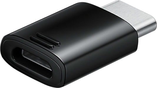 Adapter for Data og Lading microUSB - USB-C Samsung EE-GN930BB, Svart, Swap