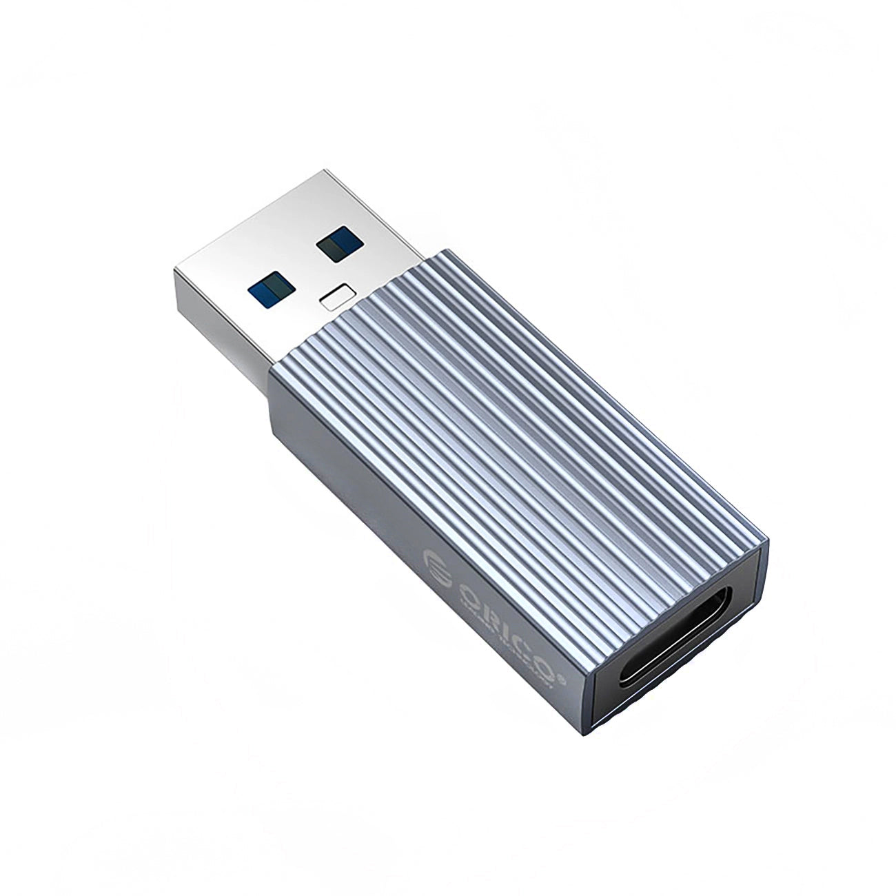 USB-C - USB-A Data og Ladeadapter Orico AH-AC10, Grå
