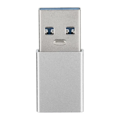 USB-C til USB-A data- og ladeadapter Blue Star, hvit