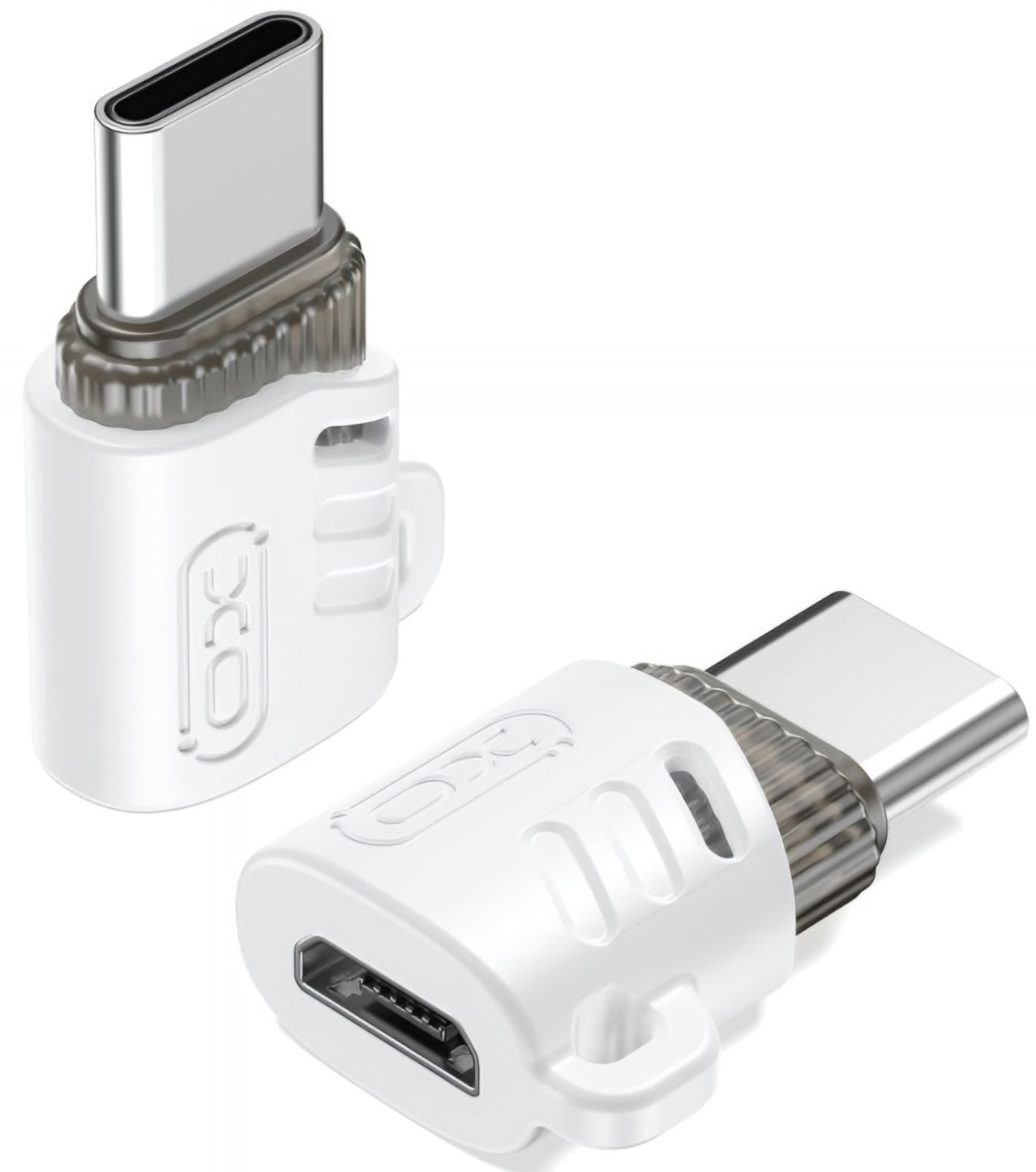 Adapter for Data og Lading microUSB - USB-C XO Design NB256G, Hvit