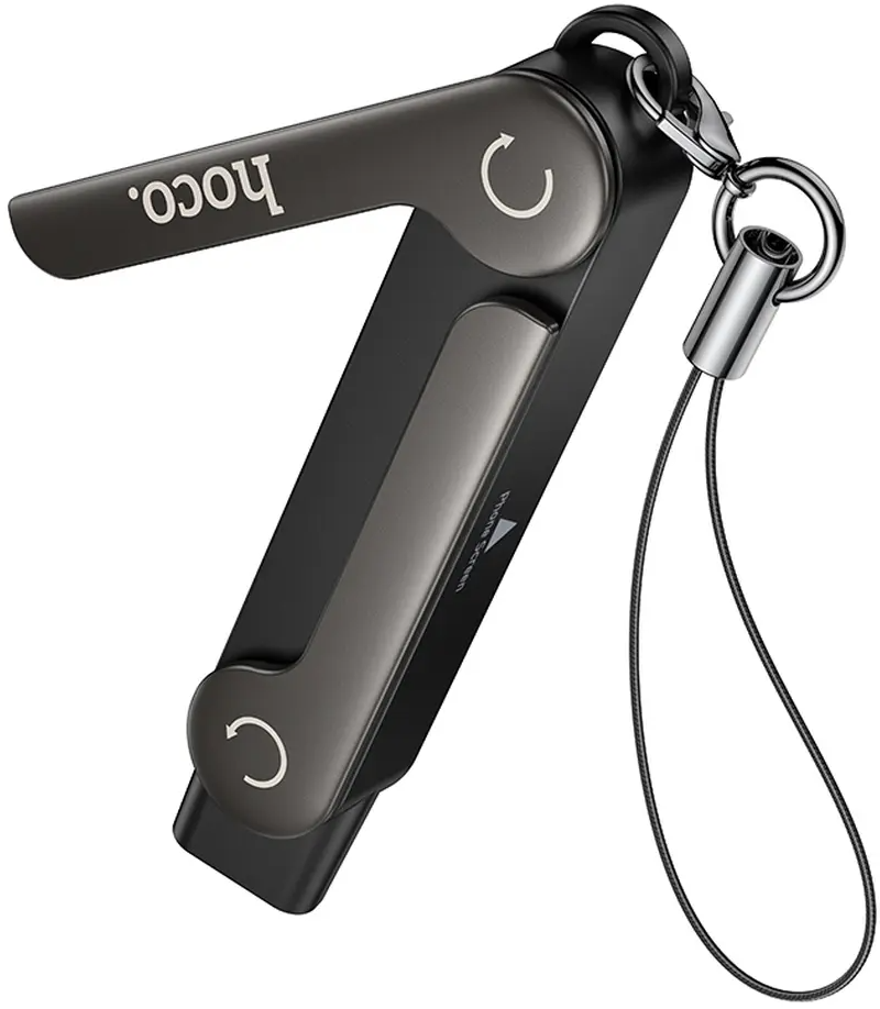 USB-C Data- og Ladeadapter - USB-C HOCO UA47A, Svart