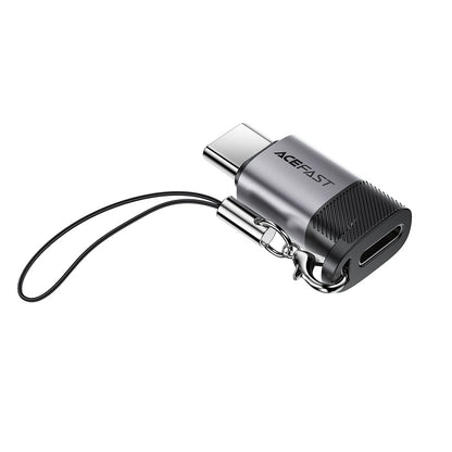 Adapter for Data og Lading Lightning - USB-C Acefast J19, Grå