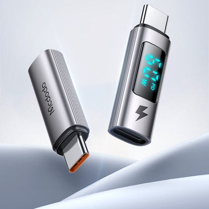 Adapter for Data og Lading Lightning - USB-C McDodo OT-5990 Wales Display, Svart