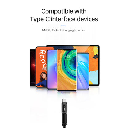 Adapter for Data og Lading Lightning - USB-C McDodo OT-7700, Svart