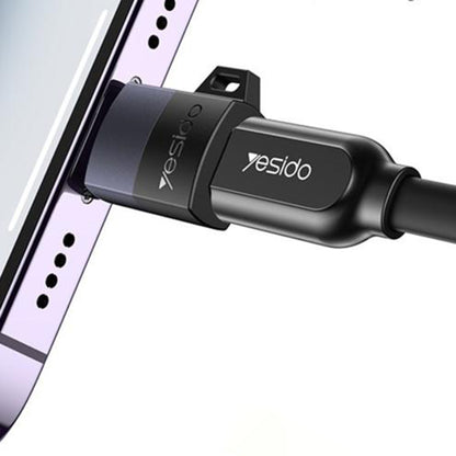 Adapter for Data and Charging microUSB - Lightning Yesido GS30, Grå