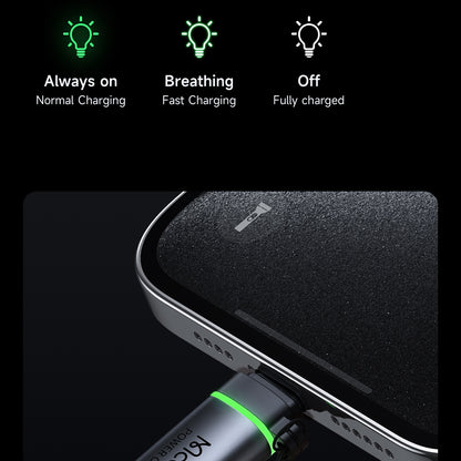 Adapter for Data and Charging USB-C - Lightning McDodo OT-2590 Power Off, Svart