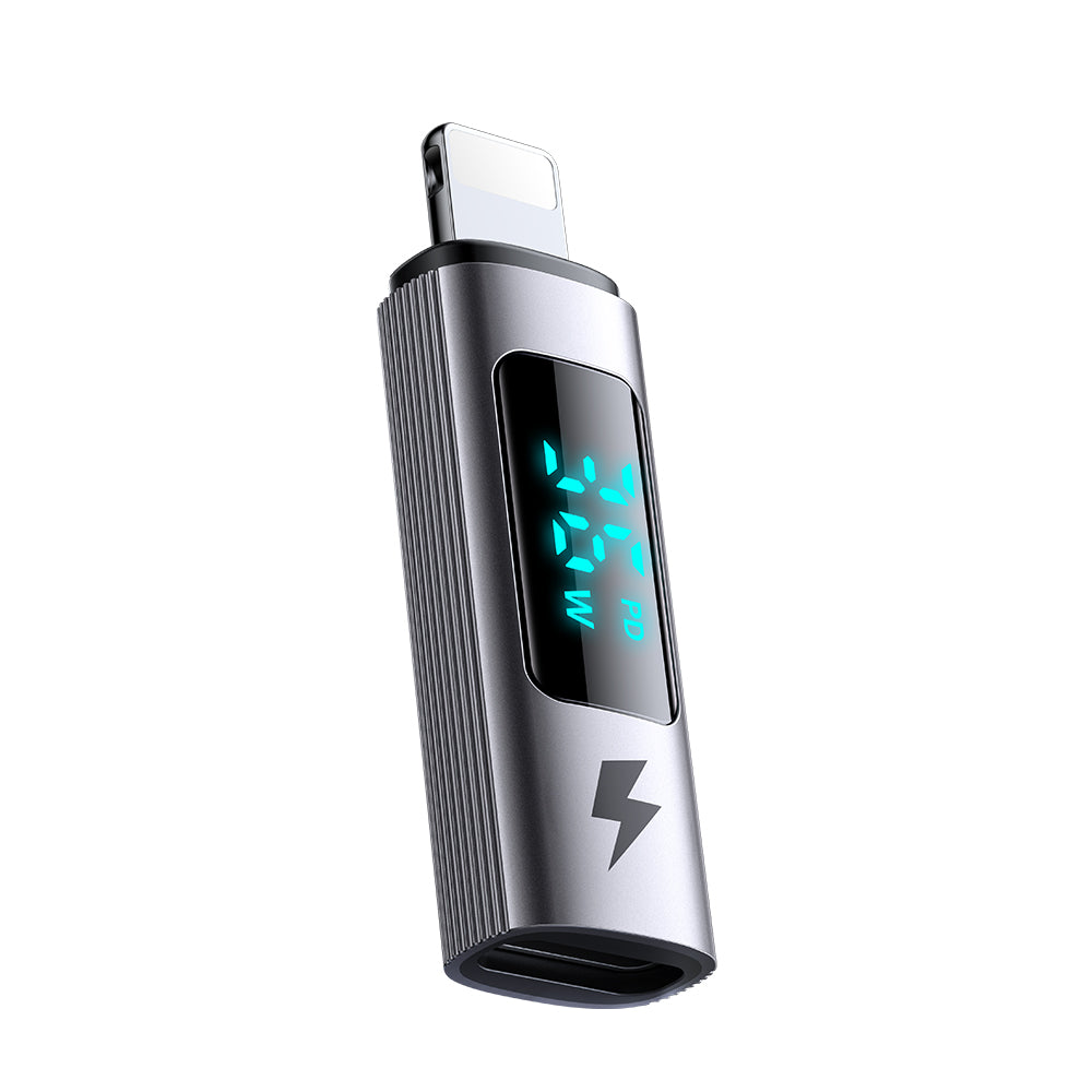 USB-C - Lightning McDodo OT-6100 Wales Display Adapter, Svart