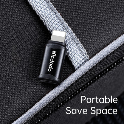 Adapter for Data og Lading USB-C - Lightning McDodo OT-7680, Svart