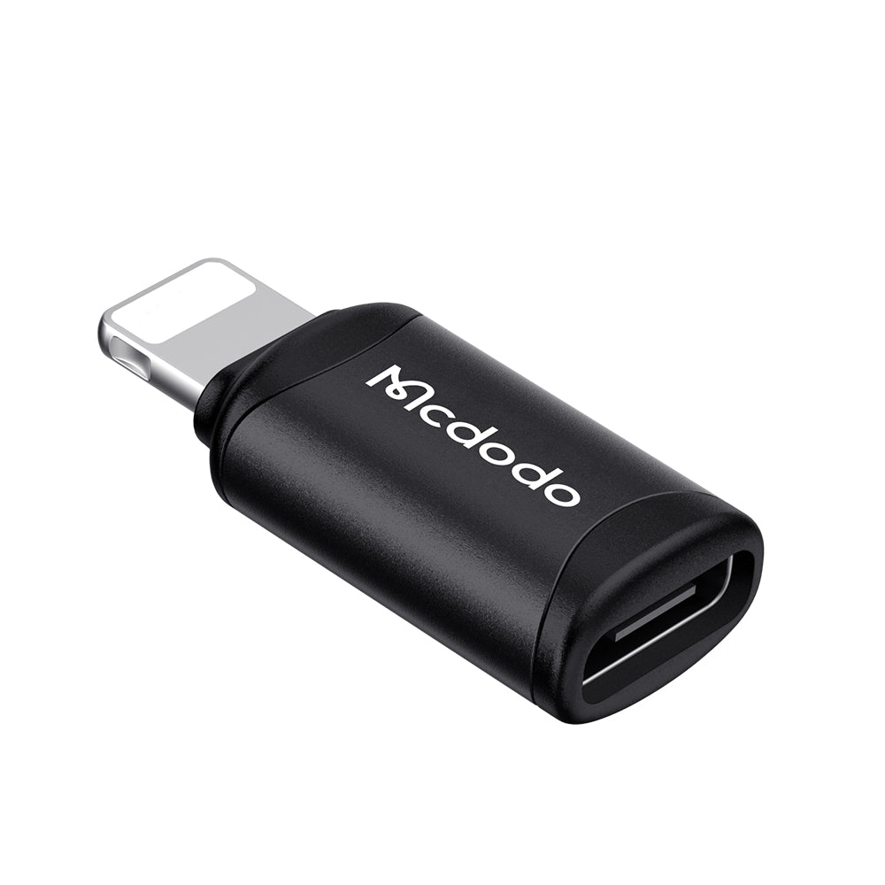 Adapter for Data og Lading USB-C - Lightning McDodo OT-7680, Svart