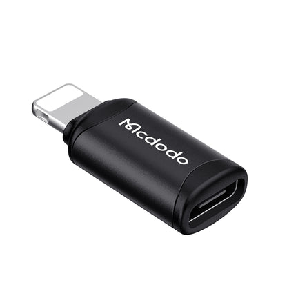 Adapter for Data og Lading USB-C - Lightning McDodo OT-7680, Svart
