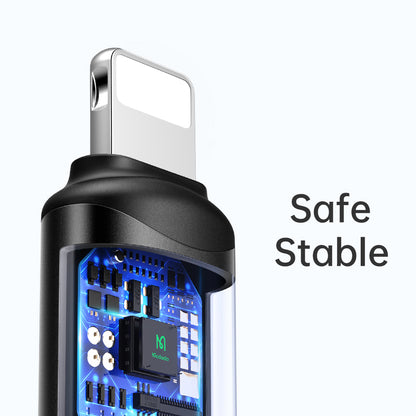 Adapter for Data og Lading USB-C - Lightning McDodo OT-7680, Svart