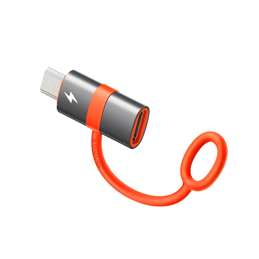 Adapter for Data og Lading USB-C - microUSB McDodo OT-3820, Grå