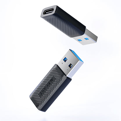 Adapter for Data og Lading USB-C - USB-A Acefast J2, Svart