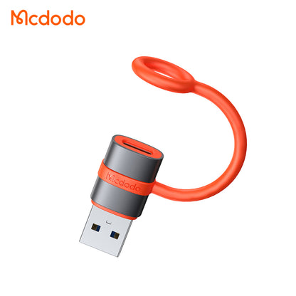 Adapter for Data og Lading USB-C - USB-A McDodo OT-3800, Grå
