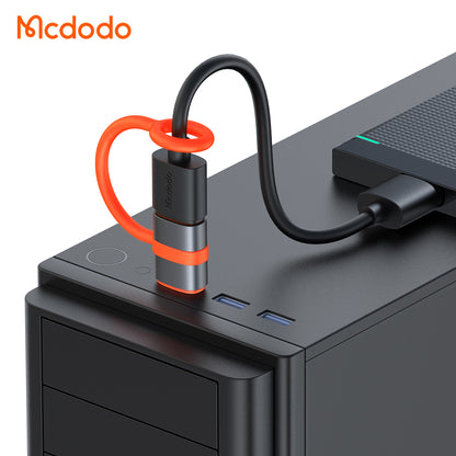 Adapter for Data og Lading USB-C - USB-A McDodo OT-3800, Grå