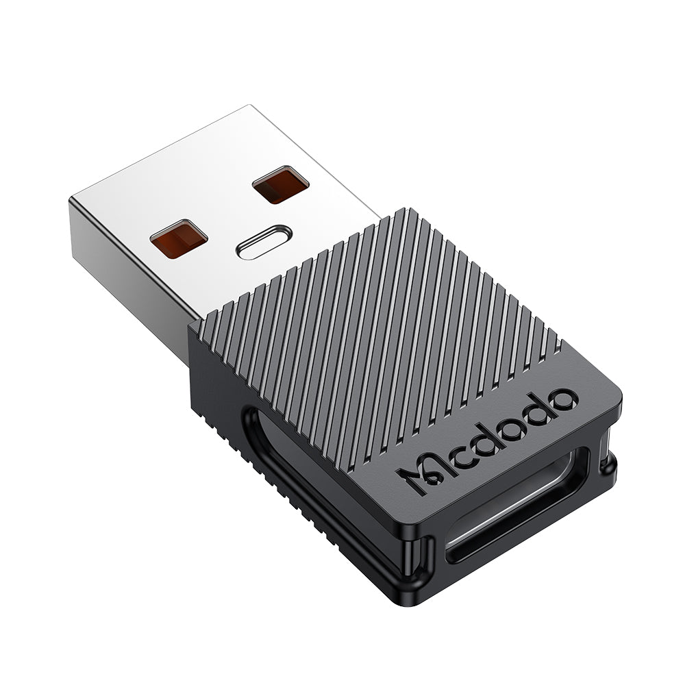 Adapter for Data og Lading USB-C - USB-A McDodo OT-6970, Svart